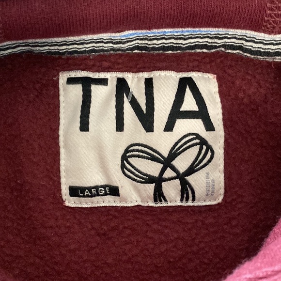 TNA size L EUC super natural hoodie - Picture 3 of 4
